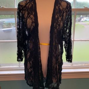 LuLaRoe black lace Lindsay